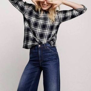 Madewell Harald Tee in Curtis Plaid